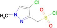 (4-Chloro-1-methyl-1H-pyrazol-3-yl)methanesulfonyl chloride