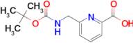 6-(((tert-Butoxycarbonyl)amino)methyl)picolinic acid