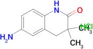 6-Amino-3,3-dimethyl-1,2,3,4-tetrahydroquinolin-2-one hydrochloride