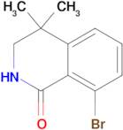 8-Bromo-4,4-dimethyl-3,4-dihydroisoquinolin-1(2H)-one