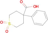 1,1-Dioxo-4-phenyl-1-thiane-4-carboxylic acid