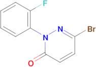 6-Bromo-2-(2-fluorophenyl)-2,3-dihydropyridazin-3-one