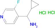 Cyclopropyl(3-fluoropyridin-4-yl)methanamine dihydrochloride