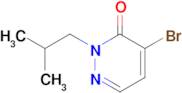 5-bromo-1-(2-methylpropyl)-1,6-dihydropyridazin-6-one