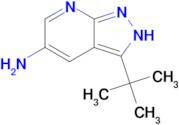 3-tert-Butyl-1H-pyrazolo[3,4-b]pyridin-5-amine