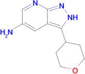 3-(Oxan-4-yl)-1H-pyrazolo[3,4-b]pyridin-5-amine