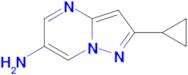 2-Cyclopropylpyrazolo[1,5-a]pyrimidin-6-amine