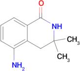 5-Amino-3,3-dimethyl-1,2,3,4-tetrahydroisoquinolin-1-one