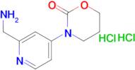 3-[2-(Aminomethyl)pyridin-4-yl]-1,3-oxazinan-2-one dihydrochloride
