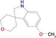 5-methoxy-1,2-dihydrospiro[indole-3,4'-oxane]