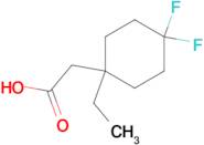 2-(1-ethyl-4,4-difluorocyclohexyl)acetic acid