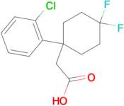 2-[1-(2-chlorophenyl)-4,4-difluorocyclohexyl]acetic acid