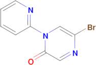5-bromo-1-(pyridin-2-yl)-1,2-dihydropyrazin-2-one
