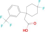 2-{4,4-Difluoro-1-[3-(trifluoromethyl)phenyl]cyclohexyl}acetic acid