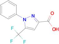 1-Phenyl-5-(trifluoromethyl)-1H-pyrazole-3-carboxylic acid