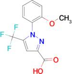 1-(2-Methoxyphenyl)-5-(trifluoromethyl)-1H-pyrazole-3-carboxylic acid