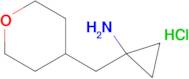 1-[(Tetrahydro-2H-pyran-4-yl)methyl]cyclopropanamine hydrochloride