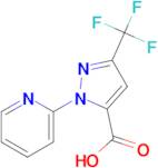 1-(Pyridin-2-yl)-3-(trifluoromethyl)-1H-pyrazole-5-carboxylic acid