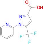 1-(Pyridin-2-yl)-5-(trifluoromethyl)-1H-pyrazole-3-carboxylic acid