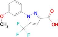 1-(3-Methoxyphenyl)-5-(trifluoromethyl)-1H-pyrazole-3-carboxylic acid