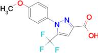 1-(4-Methoxyphenyl)-5-(trifluoromethyl)-1H-pyrazole-3-carboxylic acid