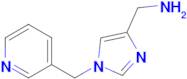[1-(Pyridin-3-ylmethyl)-1H-imidazol-4-yl]methanamine