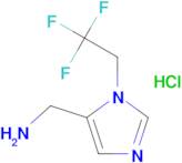 [1-(2,2,2-Trifluoroethyl)-1H-imidazol-5-yl]methanamine hydrochloride