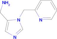 [1-(Pyridin-2-ylmethyl)-1H-imidazol-5-yl]methanamine