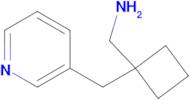 [1-(Pyridin-3-ylmethyl)cyclobutyl]methanamine