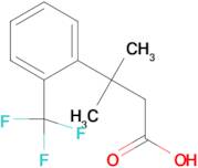 3-Methyl-3-[2-(trifluoromethyl)phenyl]butanoic acid