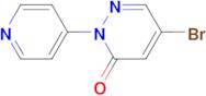 5-Bromo-2-(pyridin-4-yl)-2,3-dihydropyridazin-3-one