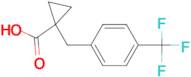 1-[4-(Trifluoromethyl)benzyl]cyclopropanecarboxylic acid