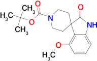 tert-Butyl 4-methoxy-2-oxo-1,2-dihydrospiro[indole-3,4'-piperidine]-1'-carboxylate