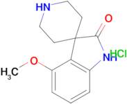 4-Methoxy-1,2-dihydrospiro[indole-3,4'-piperidine]-2-one hydrochloride