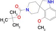 tert-Butyl 4-methoxy-1,2-dihydrospiro[indole-3,4'-piperidine]-1'-carboxylate