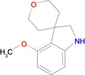 4-Methoxy-1,2-dihydrospiro[indole-3,4'-oxane]