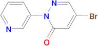 5-Bromo-2-(pyridin-3-yl)-2,3-dihydropyridazin-3-one