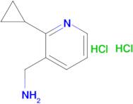 (2-Cyclopropylpyridin-3-yl)methanamine dihydrochloride