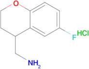 (6-Fluorochroman-4-yl)methanamine hydrochloride