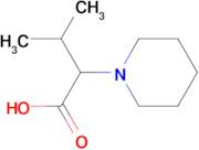 3-Methyl-2-(piperidin-1-yl)butanoic acid