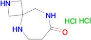 2,5,9-Triazaspiro[3.6]decan-8-one dihydrochloride