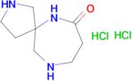 2,6,10-triazaspiro[4.6]undecan-7-one dihydrochloride