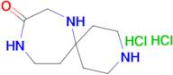 3,7,10-triazaspiro[5.6]dodecan-9-one dihydrochloride