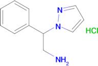 2-Phenyl-2-(1H-pyrazol-1-yl)ethan-1-amine hydrochloride