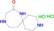 3,7,10-Triazaspiro[5.6]dodecan-8-one dihydrochloride