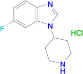 6-Fluoro-1-(piperidin-4-yl)-1H-1,3-benzodiazole hydrochloride