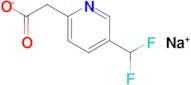 Sodium 2-[5-(difluoromethyl)pyridin-2-yl]acetate