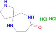 2,6,10-Triazaspiro[4.6]undecan-9-one dihydrochloride