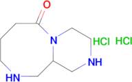 decahydro-1H-piperazino[1,2-a][1,4]diazocin-6-one dihydrochloride