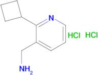 (2-Cyclobutylpyridin-3-yl)methanamine dihydrochloride